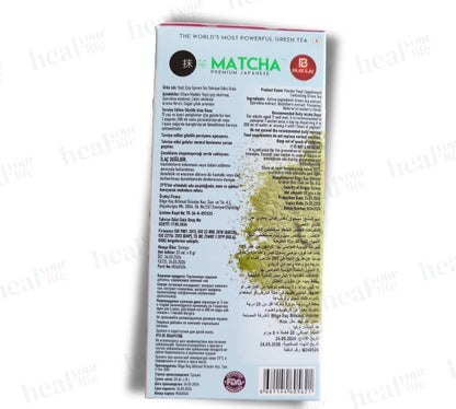 MATCHA DTOX ANTIOXIDANT BURNER - Premium Japanese - AsrarHawa