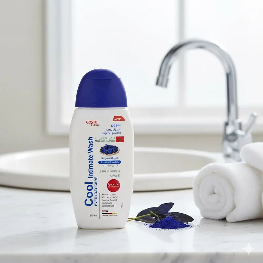 Cool Intimate Wash Everyday Care with Moroccan Indigo - Jamaly