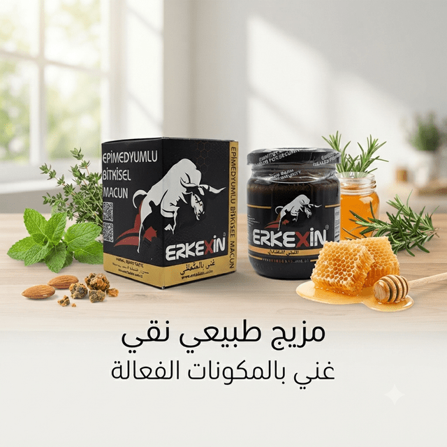 Erkexin Epimedyumlu Bitkisel Macun Ottoman Honey 240g - Jamaly