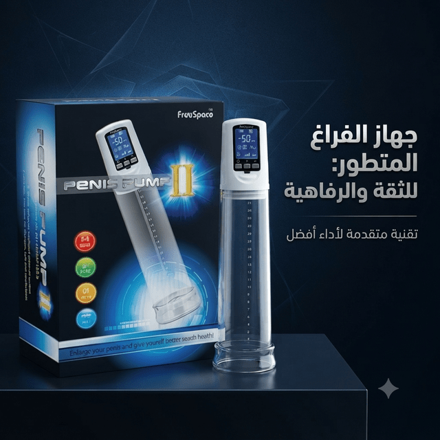 FreeSpace Digital Penis Pump II - Jamaly