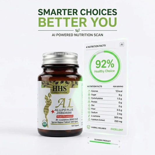 HHS A1 L-Carnitine Lepidium Herbal 30 Capsules for Weight Loss - Jamaly