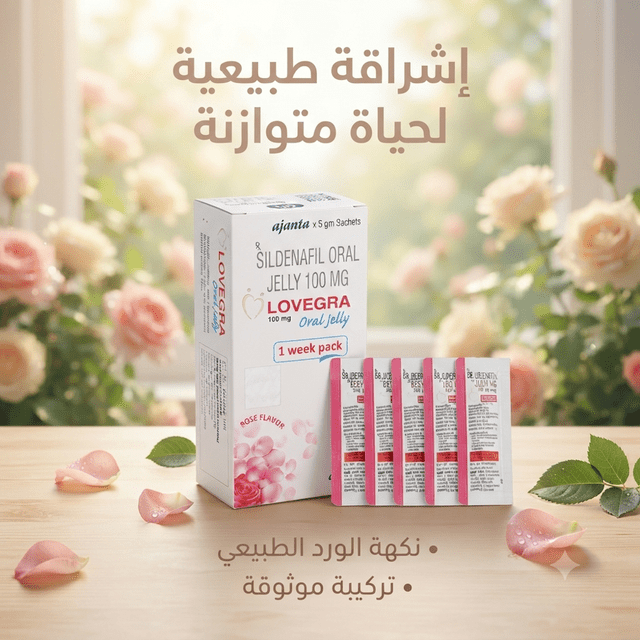 Lovegra Feminine Gel with Rose Flavor - Jamaly