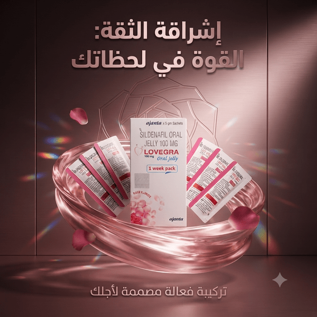 Lovegra Feminine Gel with Rose Flavor - Jamaly