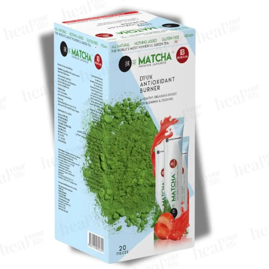 MATCHA DTOX ANTIOXIDANT BURNER - Premium Japanese - Jamaly