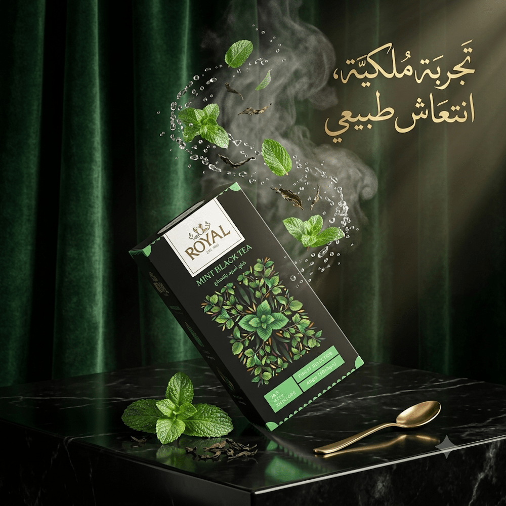 ROYAL MINT BLACK TEA - Jamaly